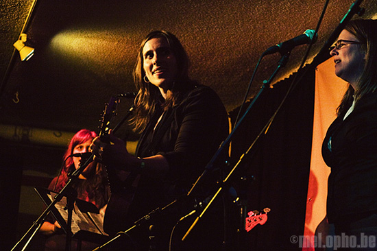 Rose Cousins at Club Passim, May 2, 2008. Photo by Jenny Rushlow.