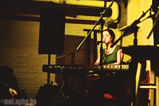 Jess Clemons at Club Passim, May 2, 2008. Photo by Jenny Rushlow.
