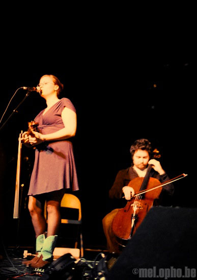 Basia Bulat at Showbox SoDo, May 3, 2008. Photo by Nicole Kristek.