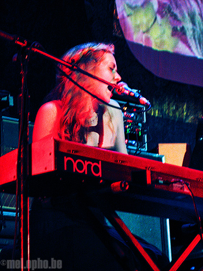 Hush Sound at Roseland Ballroom, May 8, 2008. Photo by Anna Gillespie.