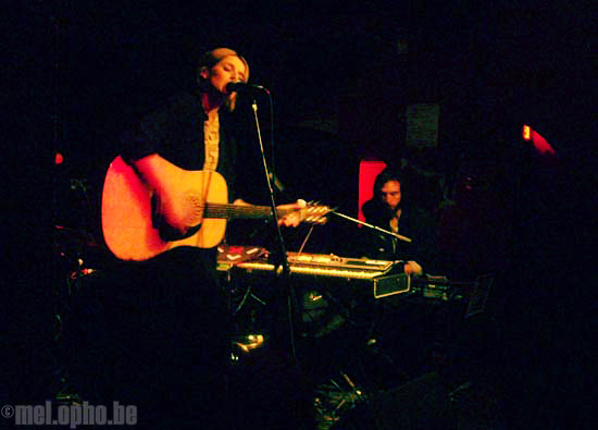El Perro del Mar at Middle East Upstairs, May 9, 2008. Photo by Ian Doreian.