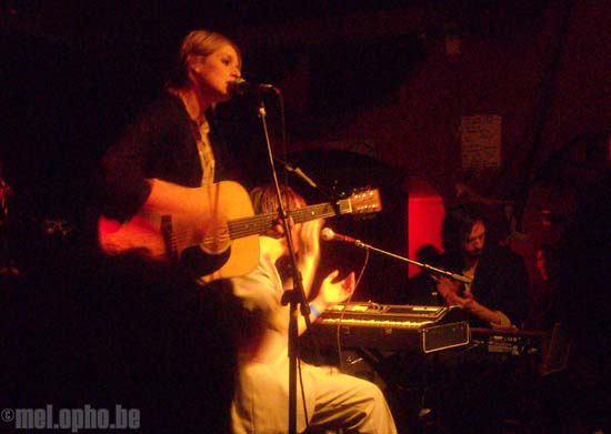 El Perro del Mar at Middle East Upstairs, May 9, 2008. Photo by Ian Doreian.