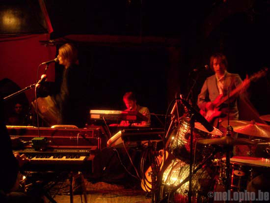 El Perro del Mar at Middle East Upstairs, May 9, 2008. Photo by Ian Doreian.