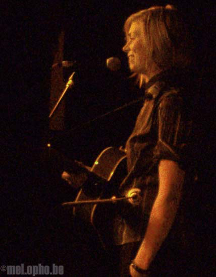 Anna Ternheim at Middle East Upstairs, May 9, 2008. Photo by Ian Doreian.