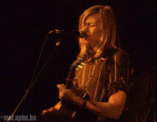 Anna Ternheim at Middle East Upstairs, May 9, 2008. Photo by Ian Doreian.