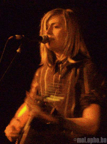 Anna Ternheim at Middle East Upstairs, May 9, 2008. Photo by Ian Doreian.