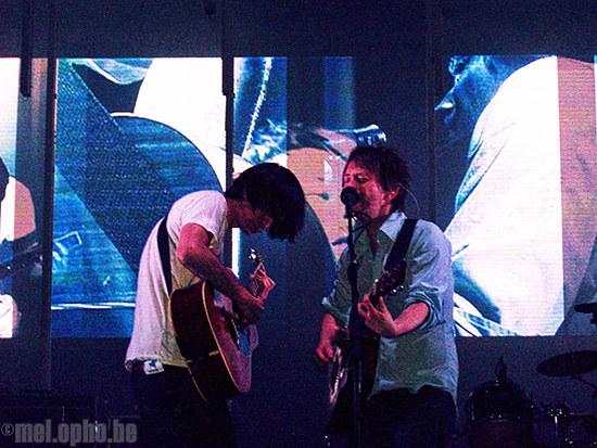 Radiohead at Verizon Wireless Amphitheatre, May 14, 2008. Photo by Jeffrey Sparks and Scott Rohr.