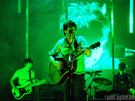 Radiohead at Verizon Wireless Amphitheatre, May 14, 2008. Photo by Jeffrey Sparks and Scott Rohr.