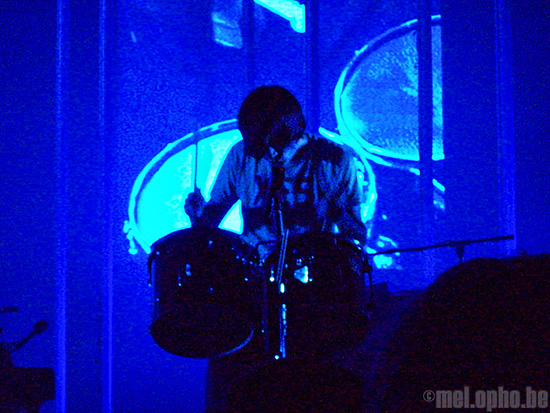 Radiohead at Verizon Wireless Amphitheatre, May 14, 2008. Photo by Jeffrey Sparks and Scott Rohr.