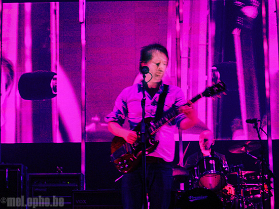 Radiohead at Verizon Wireless Amphitheatre, May 14, 2008. Photo by Jeffrey Sparks and Scott Rohr.