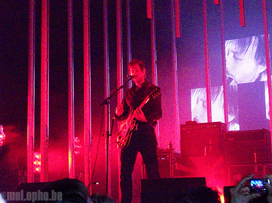 Radiohead at Verizon Wireless Amphitheatre, May 14, 2008. Photo by Jeffrey Sparks and Scott Rohr.