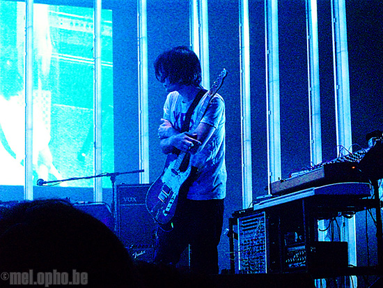 Radiohead at Verizon Wireless Amphitheatre, May 14, 2008. Photo by Jeffrey Sparks and Scott Rohr.