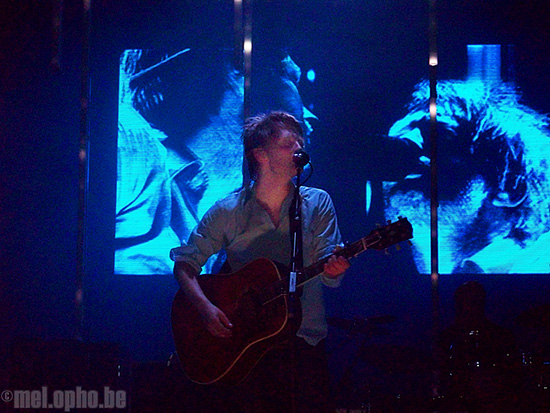 Radiohead at Verizon Wireless Amphitheatre, May 14, 2008. Photo by Jeffrey Sparks and Scott Rohr.
