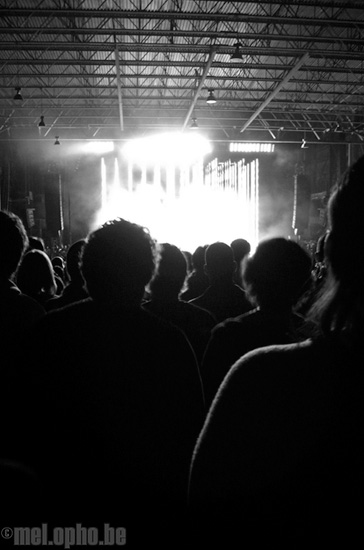 Radiohead at Verizon Wireless Amphitheatre, May 14, 2008. Photo by Jeffrey Sparks and Scott Rohr.