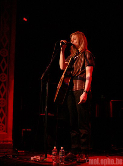 Anna Ternheim at The Triple Door, May 15, 2008. Photo by Nicole Kristek.