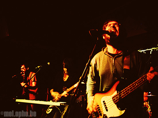 We Versus the Shark at Middle East Downstairs, May 17, 2008. Photo by Jenny Rushlow.