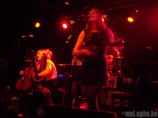 Basia Bulat at Paradise Rock Club, May 18, 2008. Photo by Beth Freeman Doreian and Ian Doreian.