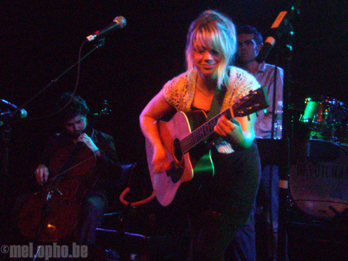 Basia Bulat at Paradise Rock Club, May 18, 2008. Photo by Beth Freeman Doreian and Ian Doreian.