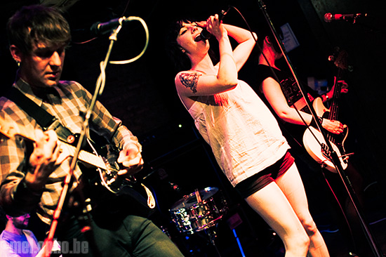 The Long Blondes at Great Scott, May 19, 2008. Photo by Joshua Bean.