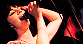 The Long Blondes at Great Scott, May 19, 2008. Photo by Joshua Bean.