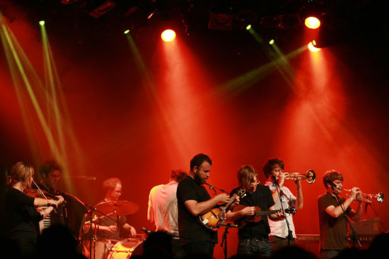 Beirut at The Commodore, May 22, 2008. Photo by Doc Elliott and Nicole Kristek.