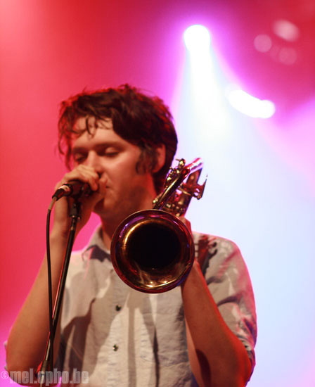 Beirut at The Commodore, May 22, 2008. Photo by Doc Elliott and Nicole Kristek.