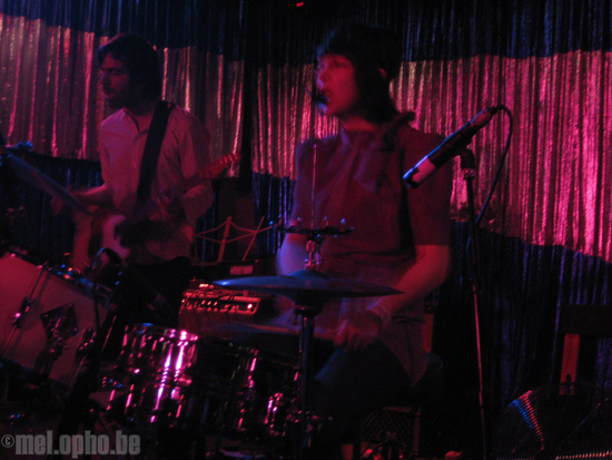 Grand Ol' Party at Spaceland, May 30, 2008. Photo by Tim Harvey.