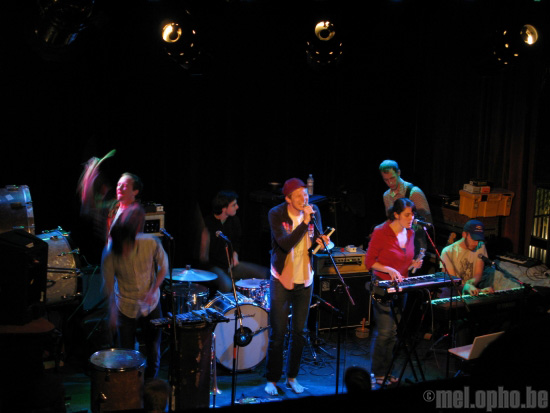 Anathallo at Nectar Lounge, June 11, 2008. Photo by Marion Clinton.