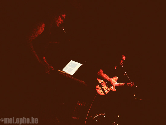 Ben and Vesper at Middle East Upstairs, June 11, 2008. Photo by Beth Freeman Doreian.