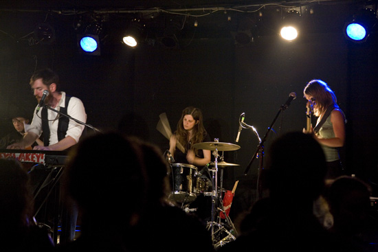 Wakey!Wakey! at Mercury Lounge, June 14, 2008. Photo by Ari Sommer.
