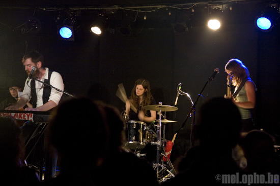 Wakey!Wakey! at Mercury Lounge, June 14, 2008. Photo by Ari Sommer.