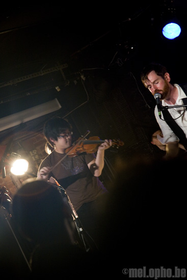 Wakey!Wakey! at Mercury Lounge, June 14, 2008. Photo by Ari Sommer.