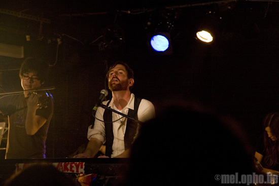 Wakey!Wakey! at Mercury Lounge, June 14, 2008. Photo by Ari Sommer.