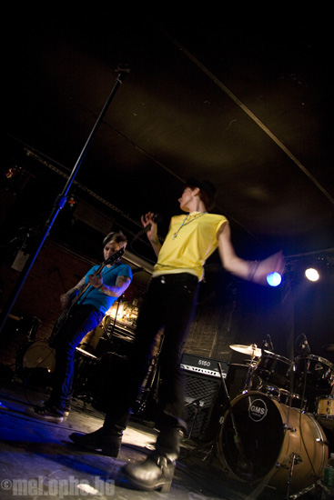 Wakey!Wakey! at Mercury Lounge, June 14, 2008. Photo by Ari Sommer.