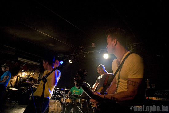 Wakey!Wakey! at Mercury Lounge, June 14, 2008. Photo by Ari Sommer.