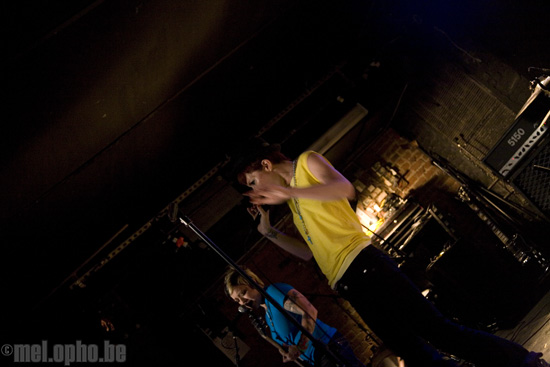 Wakey!Wakey! at Mercury Lounge, June 14, 2008. Photo by Ari Sommer.