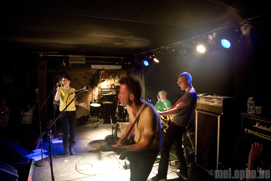 Wakey!Wakey! at Mercury Lounge, June 14, 2008. Photo by Ari Sommer.