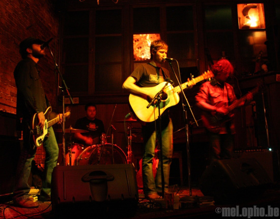 Michael Vermillion at Connor Byrne Pub, July 5, 2008. Photo by Jim Guerber.