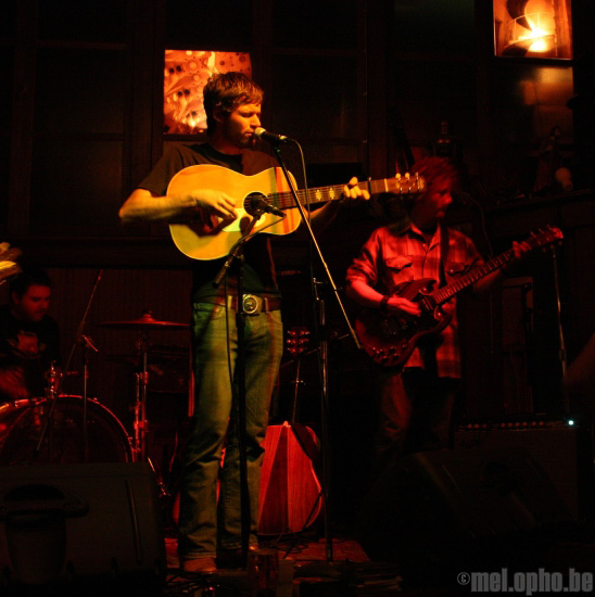 Michael Vermillion at Connor Byrne Pub, July 5, 2008. Photo by Jim Guerber.