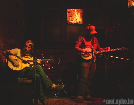 Michael Vermillion at Connor Byrne Pub, July 5, 2008. Photo by Jim Guerber.