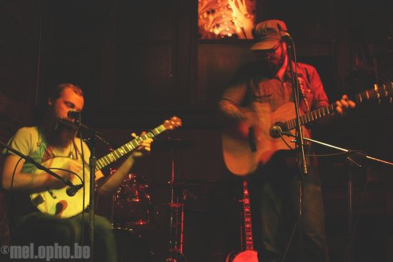 Michael Vermillion at Connor Byrne Pub, July 5, 2008. Photo by Jim Guerber.