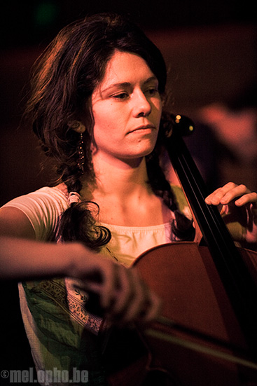 Portland Cello Project at Doug Fir Lounge, July 12, 2008. Photo by Joshua Bean.