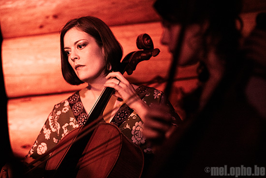 Portland Cello Project at Doug Fir Lounge, July 12, 2008. Photo by Joshua Bean.