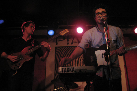 Takka Takka at Pianos, July 15, 2008. Photo by Anna Gillespie.
