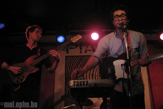 Takka Takka at Pianos, July 15, 2008. Photo by Anna Gillespie.