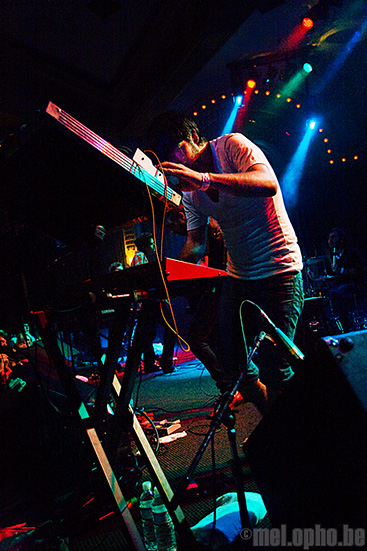 Wolf Parade at Crystal Ballroom, July 15, 2008. Photo by Joshua Bean.