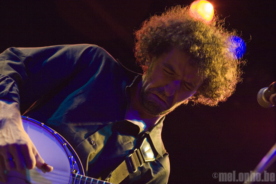 Crooked Still at Bowery Ballroom, July 16, 2008. Photo by Ari Sommer.
