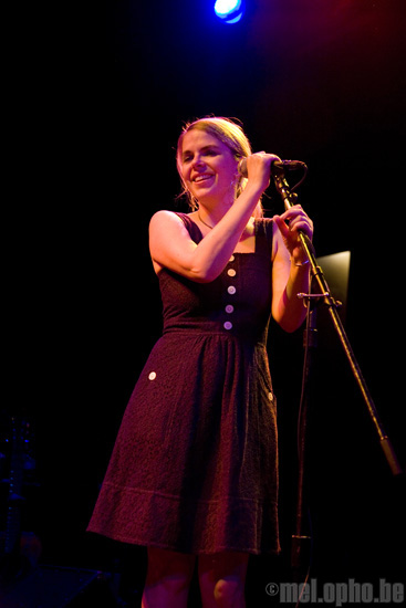 Crooked Still at Bowery Ballroom, July 16, 2008. Photo by Ari Sommer.