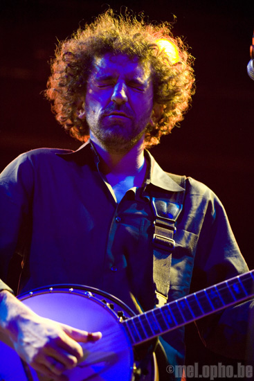 Crooked Still at Bowery Ballroom, July 16, 2008. Photo by Ari Sommer.