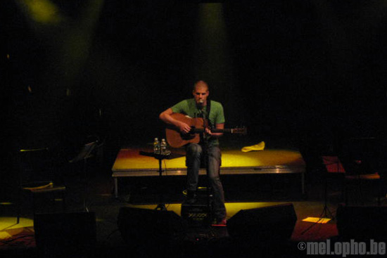 Jay Brannan at Highline Ballroom, July 16, 2008. Photo by Katherine Hartnett.